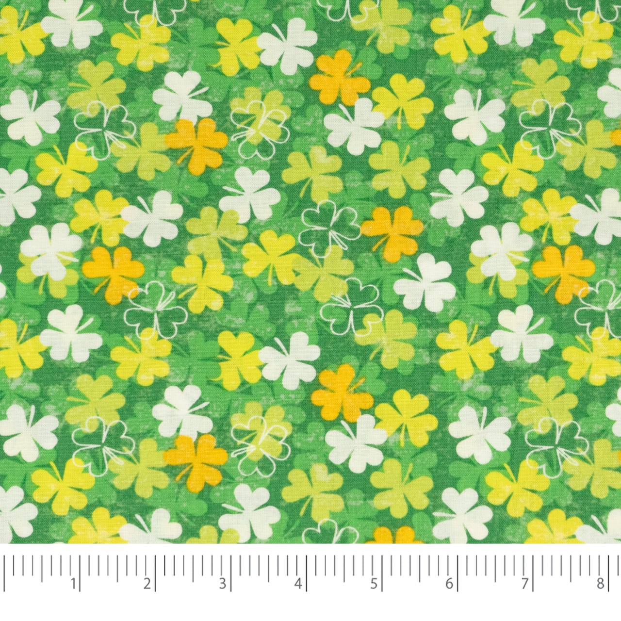 SINGER® St. Patrick's Day Shamrock Cotton Fabric